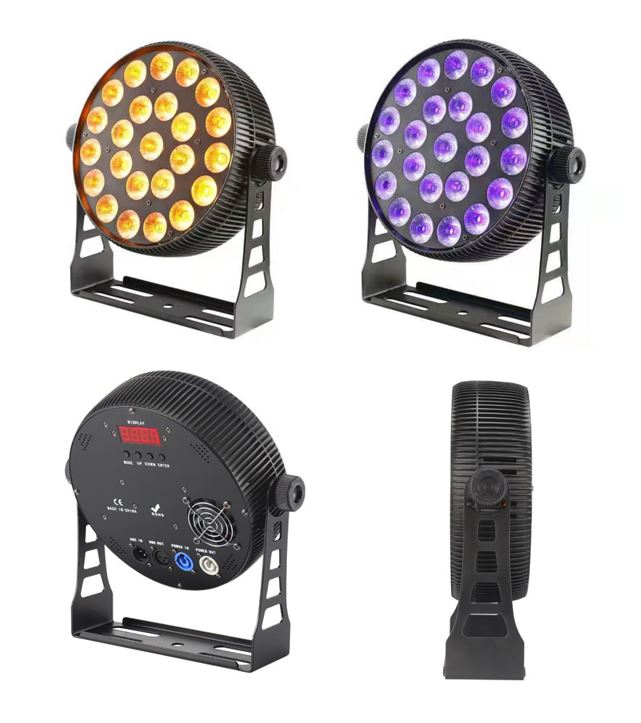 24*12W 6-in-1 Led Slim Par